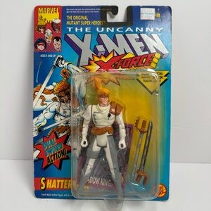 Marvel X-Force Shatterstar Toy Biz Action Figure Dual Sword 1992